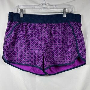 Champion Athletic Shorts Purple & Navy XL